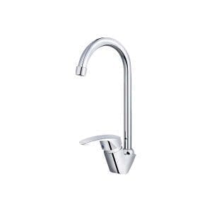 LLAVE LAVATRASTO MONOMANDO CUELLO ALTO ACERO INOXIDABLE MET-443 MA-web