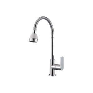 LLAVE LAVATRASTO MONOMANDO CUELLO FLEX C/REGADERA DOBLE FUNCION MET-426 MA-web