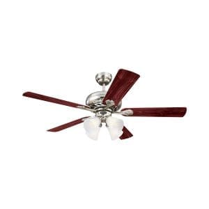 ABANICO DE TECHO SWIRL 52" NIQUEL CEPILLADO 78521 WH-web