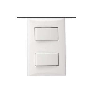 INTERRUPTOR DOBLE UNIPOLAR 1004-W PLATA-web