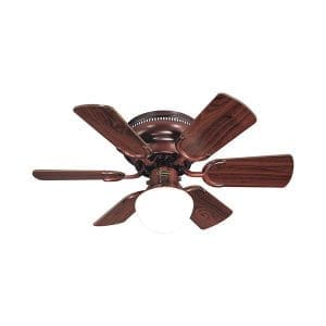 ABANICO PETITE 30 " ASPA CAOBA NOGAL CLARO 60 W BOMB E26  72395 WH-web