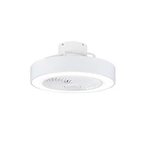 ABANICO DE TECHO + LAMP. LED 47W 1450LM C.REMOTO  3VELO  FAN001-WH ILU-web