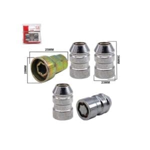 TUERCAS DE SEGURIDAD P/LLANTAS 12X1.50 S/HUACHAS LF-6848-B LAF-web